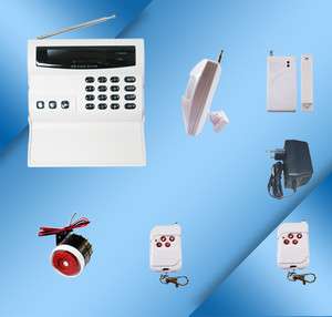 NEW GSM KEYPAD WIRELESS HOME SECURITY ALARM SYSTEM 1D  