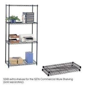  Safco 36x18 Commercial Extra Shelf Pack 