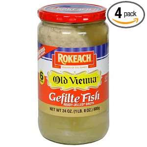 Rok Old Vienna Jell, 24 Ounce (Pack of 4)  Grocery 