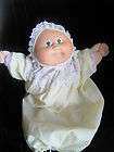   CABBAGE PATCH PREEMIE #3 HEAD MOLD GREEN EYES HAIR BABY DOLL 1982 GIFT