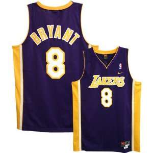  Nike Los Angeles Lakers #8 Kobe Bryant Purple Swingman 