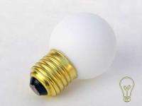   Incandescent G16.5 Globe Lamp White Light Bulb E26 Medium Base 130V