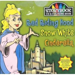  Storybook CD & Coloring Book,   Red Riding Hood, Snow 