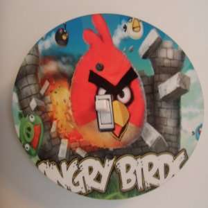 ANGRY BIRDS Light switch Cover 5 Inch Round (12.5 cms) Switch plate 