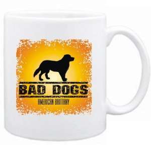 New  Bad Dogs American Brittany  Mug Dog 