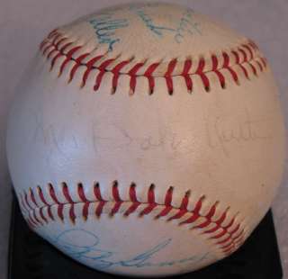   OTHERS SIGNED AUTOGRAPHED PSA DNA BASEBALL 9 SIGNATURES PO8684  