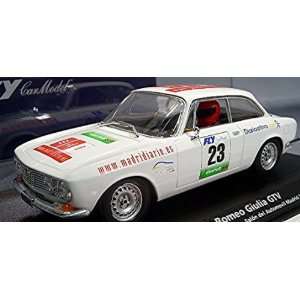   GB  Alfa Romeo Giulia GTV White #23 Slot Car (Slot Cars) Toys & Games