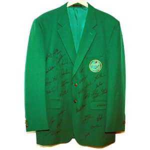 2010 Pga Masters Champions Signed Jacket By 29 Champions 