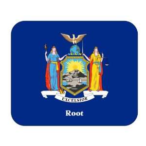  US State Flag   Root, New York (NY) Mouse Pad Everything 