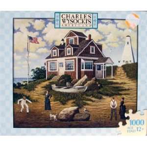 Charles Wysockis A Delightful Day on Sparkhawk Island 1000pc. Puzzle