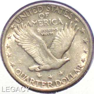 1923 P STANDING LIBERTY QUARTER SCARCE DATE SILVER (NS+  