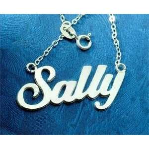  Personalized 925 Silver Any Name Necklace Sally Style 