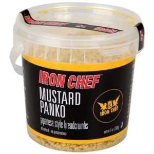 Iron Chef, Panko Mustard, 6 OZ (Pack of 6)