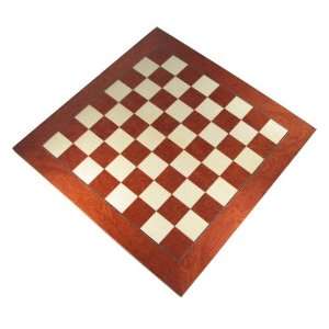  20 Red Erable Chess Board with 2 Squares Toys & Games
