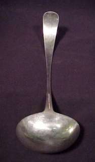 Vintage N G Wood Sons Sterling Silver Sauce Ladle Spoon  