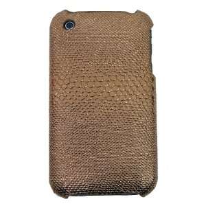 KingCase iPhone 3G & 3GS Hard Case * Reptile Skin * (Bronze) 8GB, 16GB 