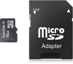 NEW 16GB MicroSD Memory Card+SD Adapter for Straight Talk LG Optimus Q 