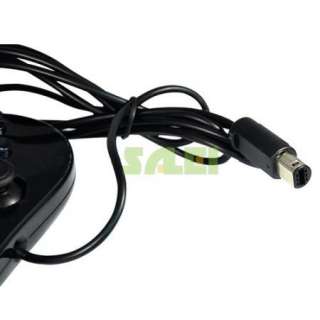 Black Mini GameCube Classic Controller For Nintendo Wii  