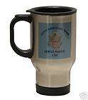 US Coast Guard Emblem Stainless Steel Travel Mug