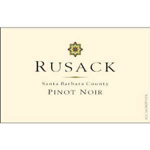  2009 Rusack Santa Barbara Pinot Noir 750ml Grocery 