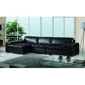 Italian Leather Sectional Sofa Set   Kayla Leather Sectional with Left 