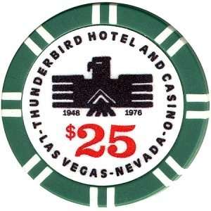  $25 Thunderbird Casino Fantasy Chip