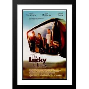  The Lucky Ones 20x26 Framed and Double Matted Movie Poster 