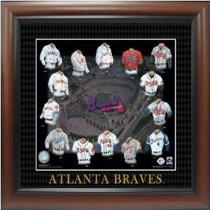 Atlanta Braves Evolution Team Uniforms Memorabilia.  