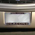 Wake Forest Demon Deacons Black Mirror License Plate Frame
