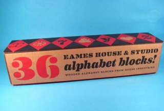 EAMES HOUSE BLOCKS   HOUSE INDUSTRIES   SET 36  