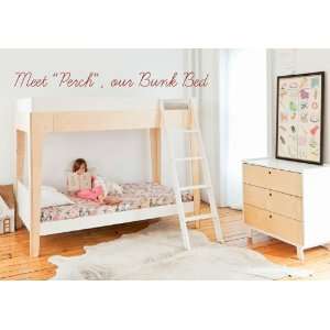  modern perch bunk bed by oeuf