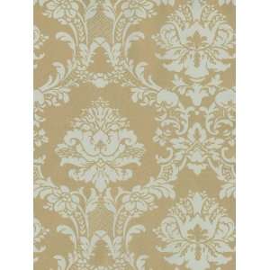   Design Blue and Brown Wallpaper in Chateau 2