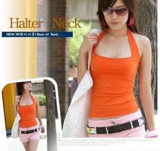 Korean version of the new Womens Halter Top/vest  
