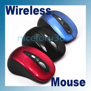   Mini USB Optical Sensor Superior Wireless Mouse for PC/Laptop 3 Color