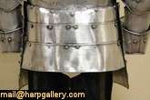  helmet are about 60 years old, and fit a small or medium size knight