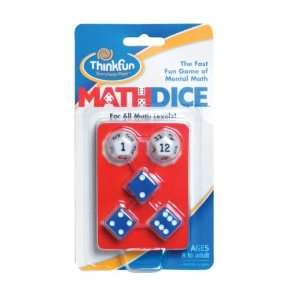  DDI Math Dice Case Pack 12 