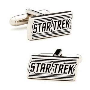  Star Trek TOS Logo CUFFLINKS Kirk Spock NEW Jewelry