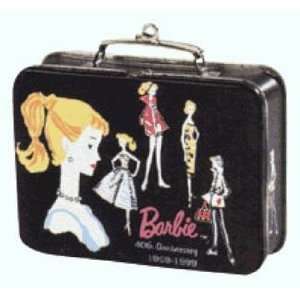  40th Anniversary Edition Barbie Pressed Tin Lunchbox 1959 