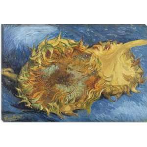 Sunflowers 1887 by Vincent van Gogh Canvas Painting Reproduction Art 