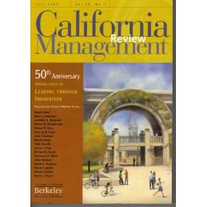  California Management Review (No. 1, 50 Fall 2007) David 