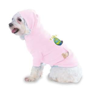 Lilly Rocks My World Hooded (Hoody) T Shirt with pocket for your Dog 
