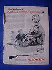 Late 1940s Winchester Father/Son Mdl 61 .22 Rifle Ad