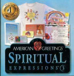 American Greetings Spiritual Expressions 3 PC CD create  