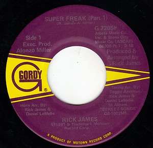 Rick James 45 Super Freak Part 1&2  