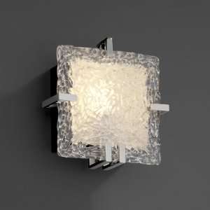  Justice Design Group GLA 5550 Clips Square Wall Sconce 