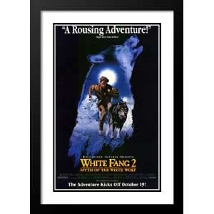White Fang 2 Myth of the Wolf 32x45 Framed and Double Matted Movie 