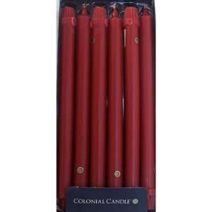Cranberry Classic Dinner Candles 