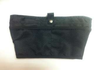 Purse Bag Handbag Tote Jamie Large Organizer Insert Black and Gray 