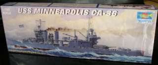 USS Minneapolis CA 36 WWII Cruiser Kit  