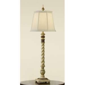   British Colony 1 Light Table Lamps in Brown Sugar